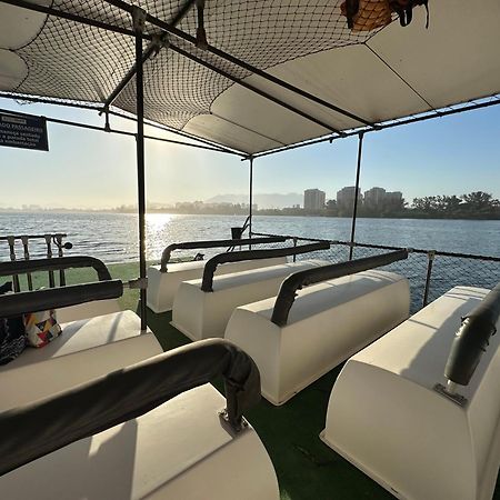 Barra Da Tijuca - 9 - Flat Premium Com Cozinha, Fogao Cooktop, Geladeira Grande, Smart Tv Grande, Lindo E Muitissimo Confortavel, Balsa Para A Praia Gratis E Estacionamento Gratuito Rio de Janeiro Luaran gambar