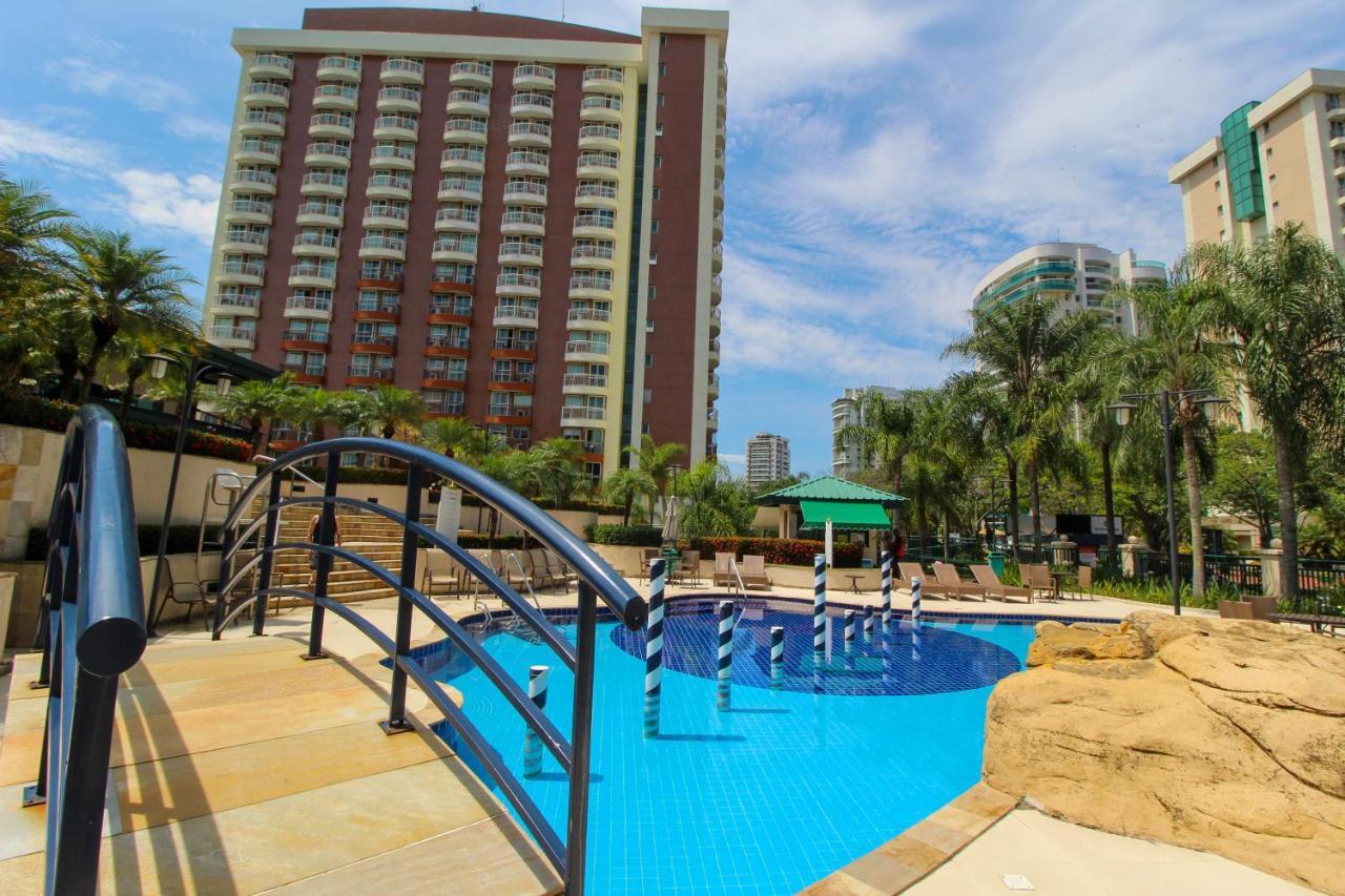 Barra Da Tijuca - 9 - Flat Premium Com Cozinha, Fogao Cooktop, Geladeira Grande, Smart Tv Grande, Lindo E Muitissimo Confortavel, Balsa Para A Praia Gratis E Estacionamento Gratuito Rio de Janeiro Luaran gambar
