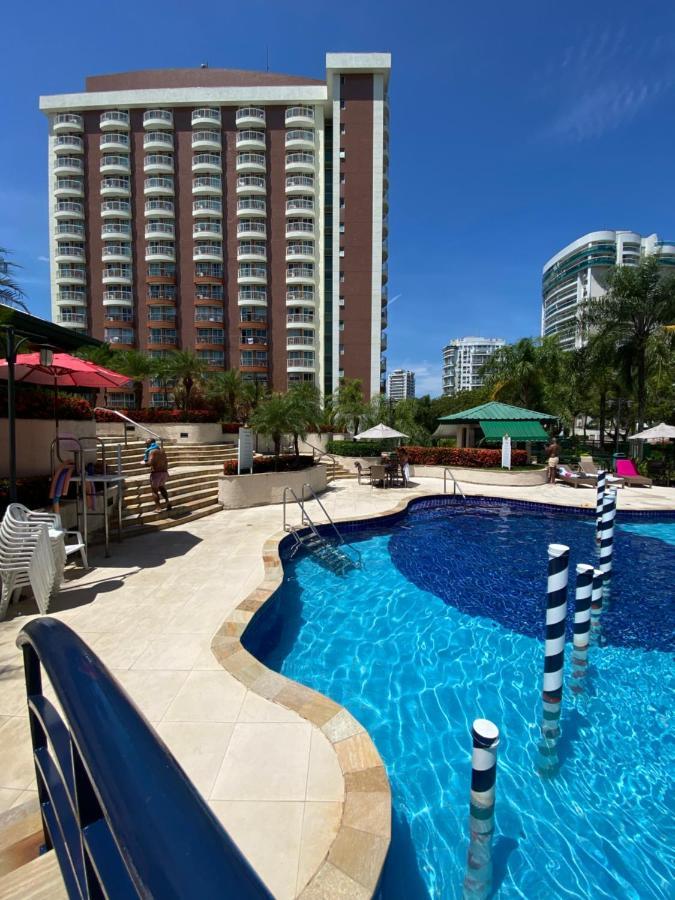 Barra Da Tijuca - 9 - Flat Premium Com Cozinha, Fogao Cooktop, Geladeira Grande, Smart Tv Grande, Lindo E Muitissimo Confortavel, Balsa Para A Praia Gratis E Estacionamento Gratuito Rio de Janeiro Luaran gambar
